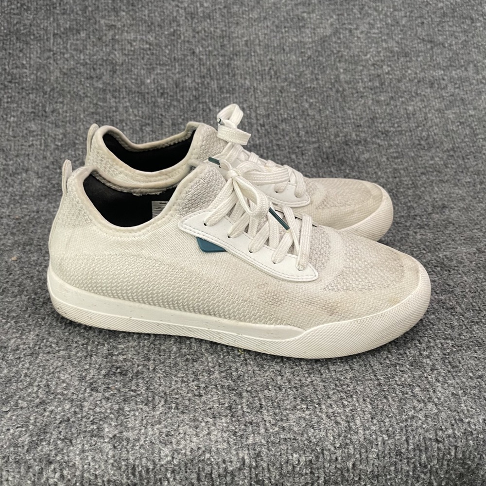 Vessi Weekend Waterproof Sneakers Shoes Womens Sz 8 Marble White Knit Low Top